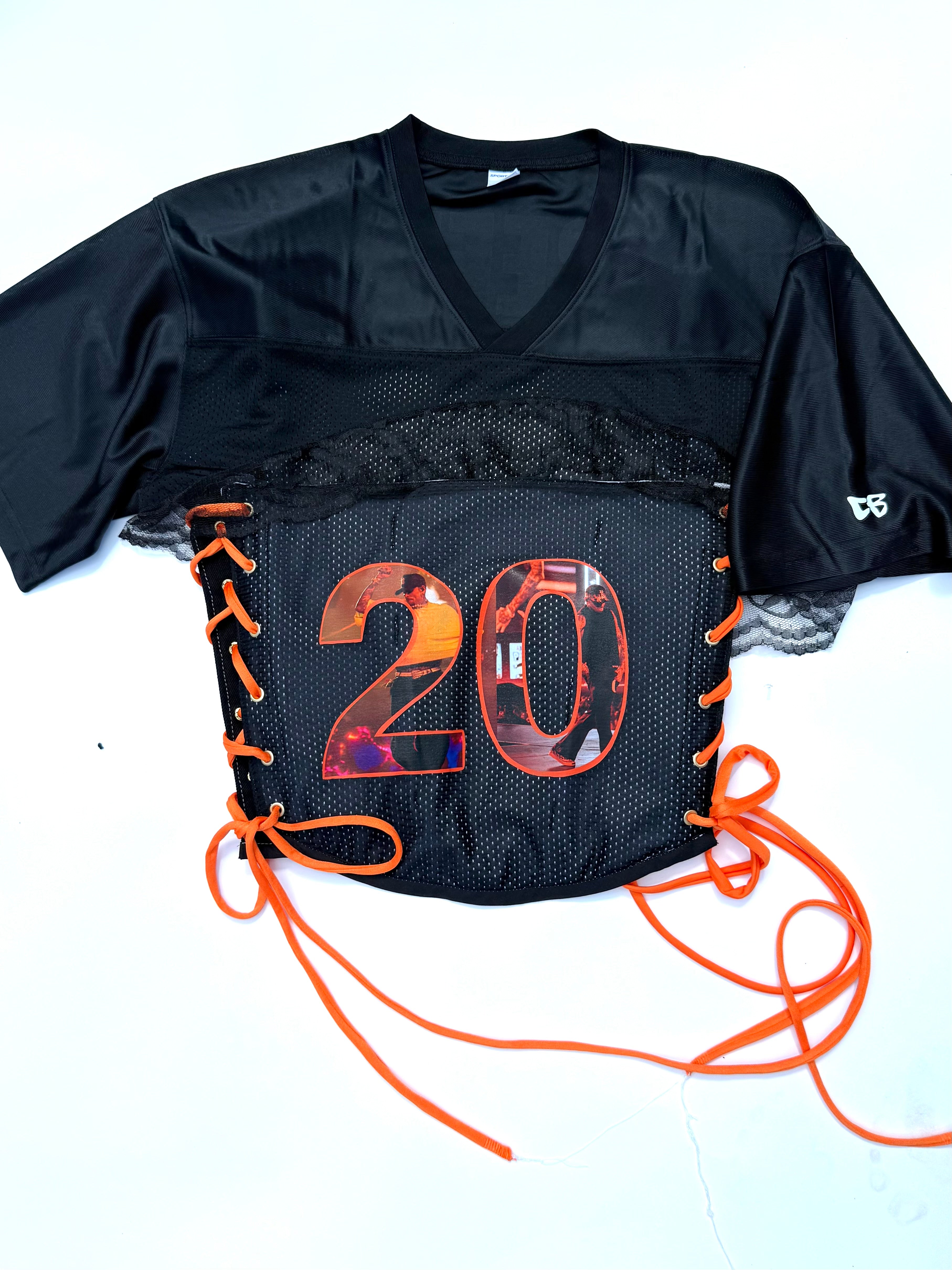 Corset 20 w/ “Breezy” Jersey Shrug - Main Squeeze Breezy