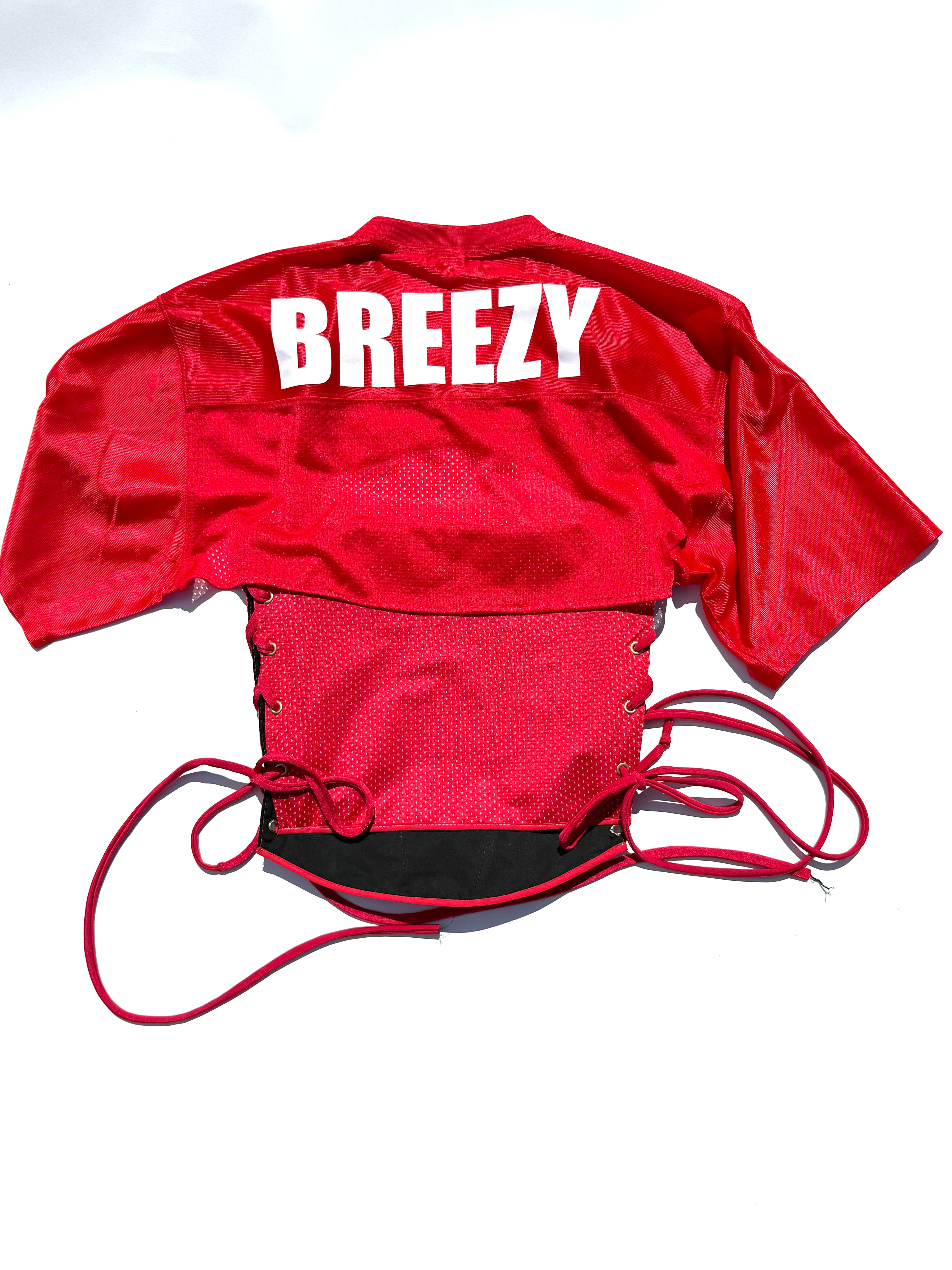 Corset 20 w/ “Breezy” Jersey Shrug - Bris Breezy