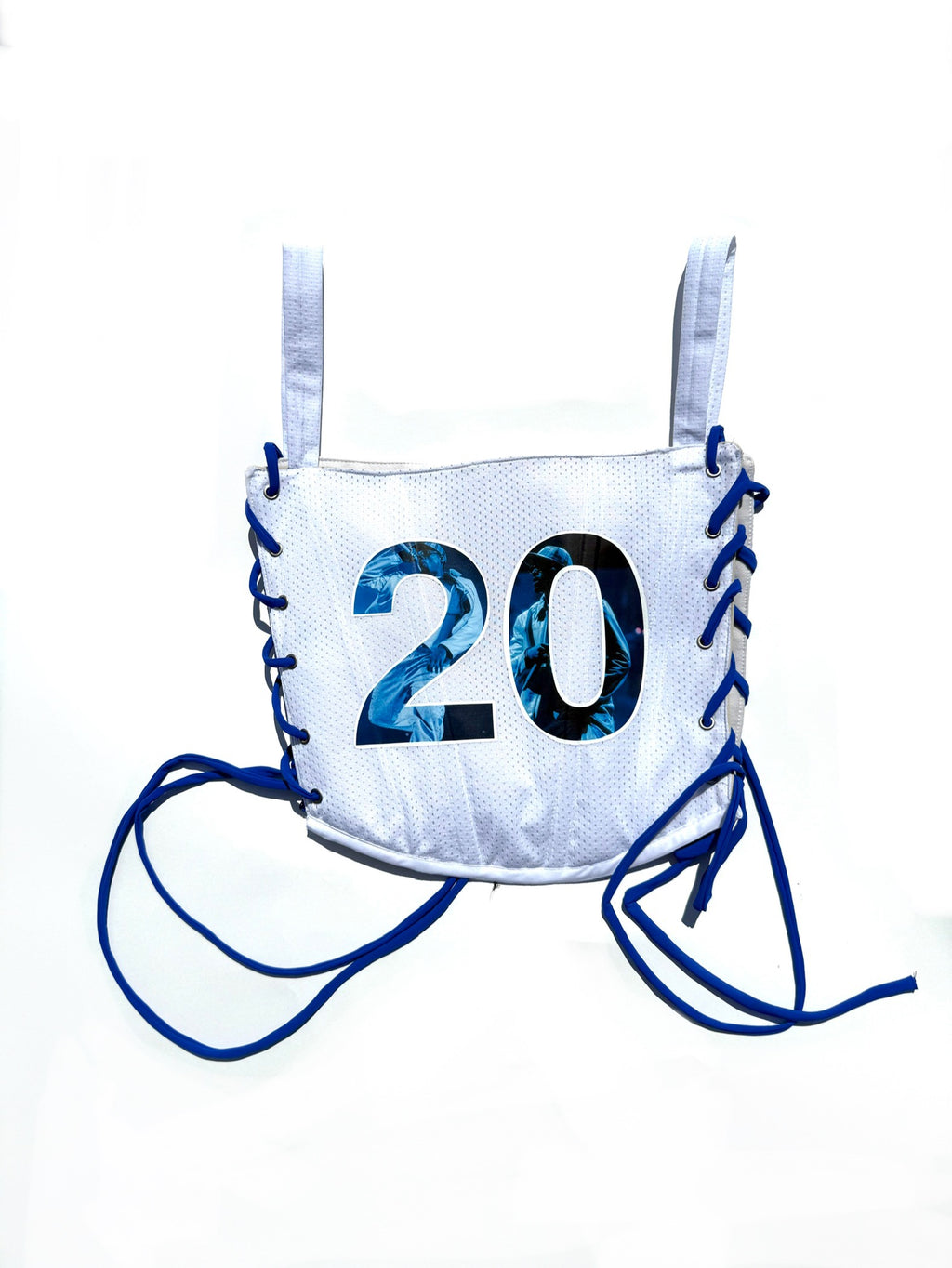 Corset 20 w/ “Breezy” Jersey Shrug- Ice Cold Breezy