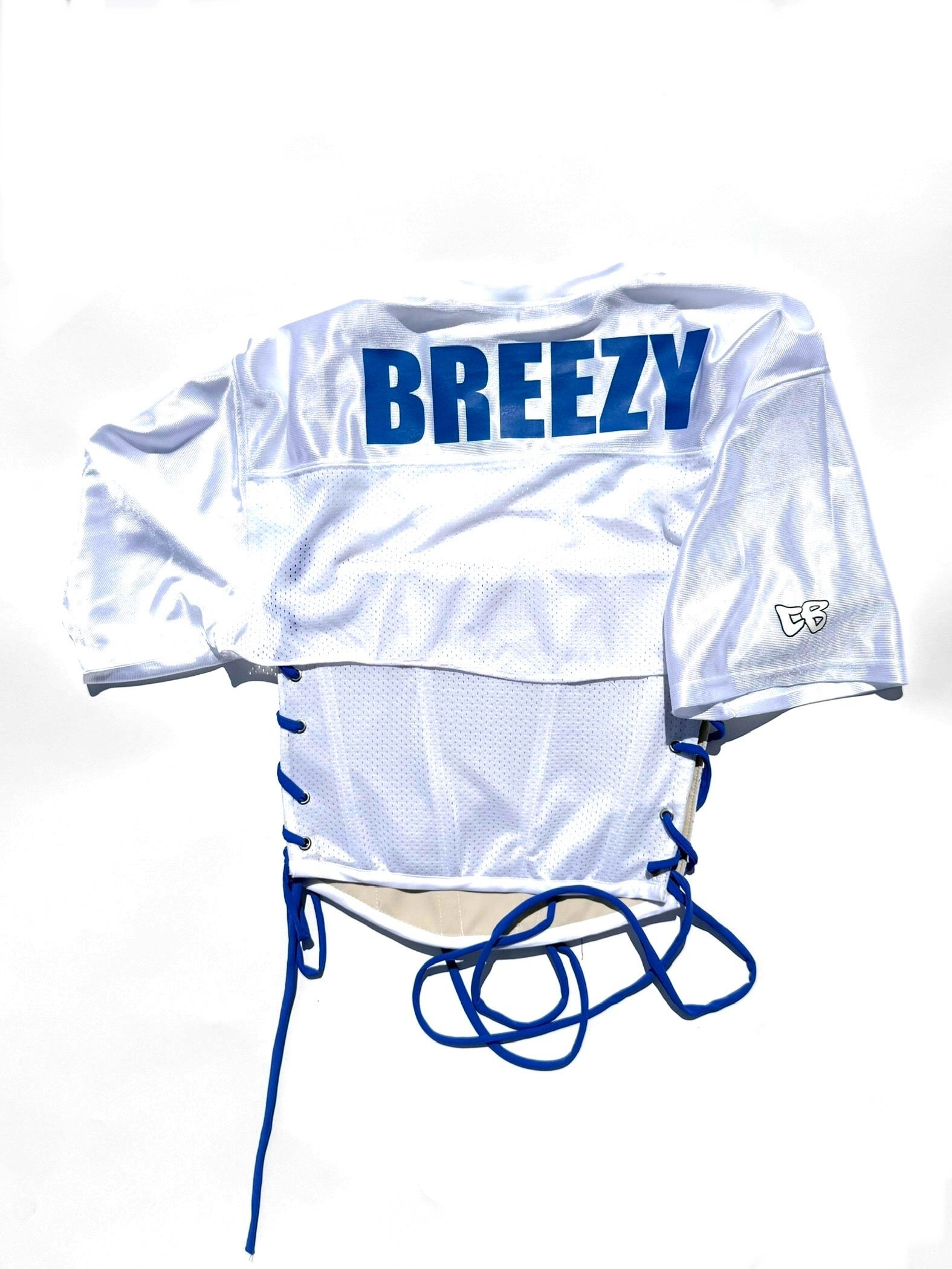Corset 20 w/ “Breezy” Jersey Shrug- Ice Cold Breezy
