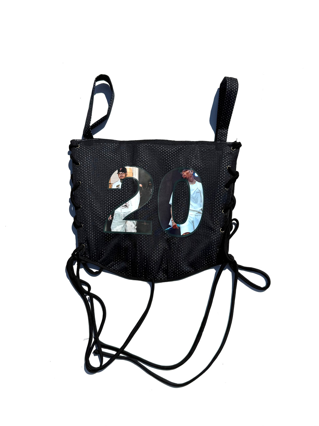 Corset 20 w/ “Breezy” Jersey Shrug- In Them Streets