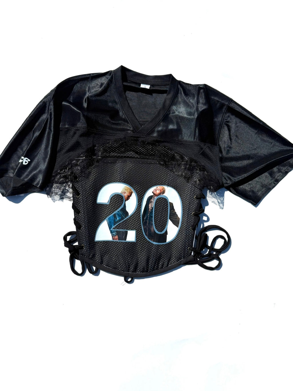 Corset 20 w/ “Breezy” Jersey Shrug  Blonde Breezy